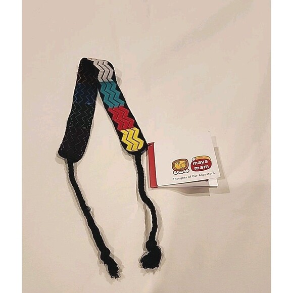 NWT Vintage Guatemalan Maya Mam Handmade Headband 9x1.5 in Bohemian Mayan Ethnic - Picture 1 of 5